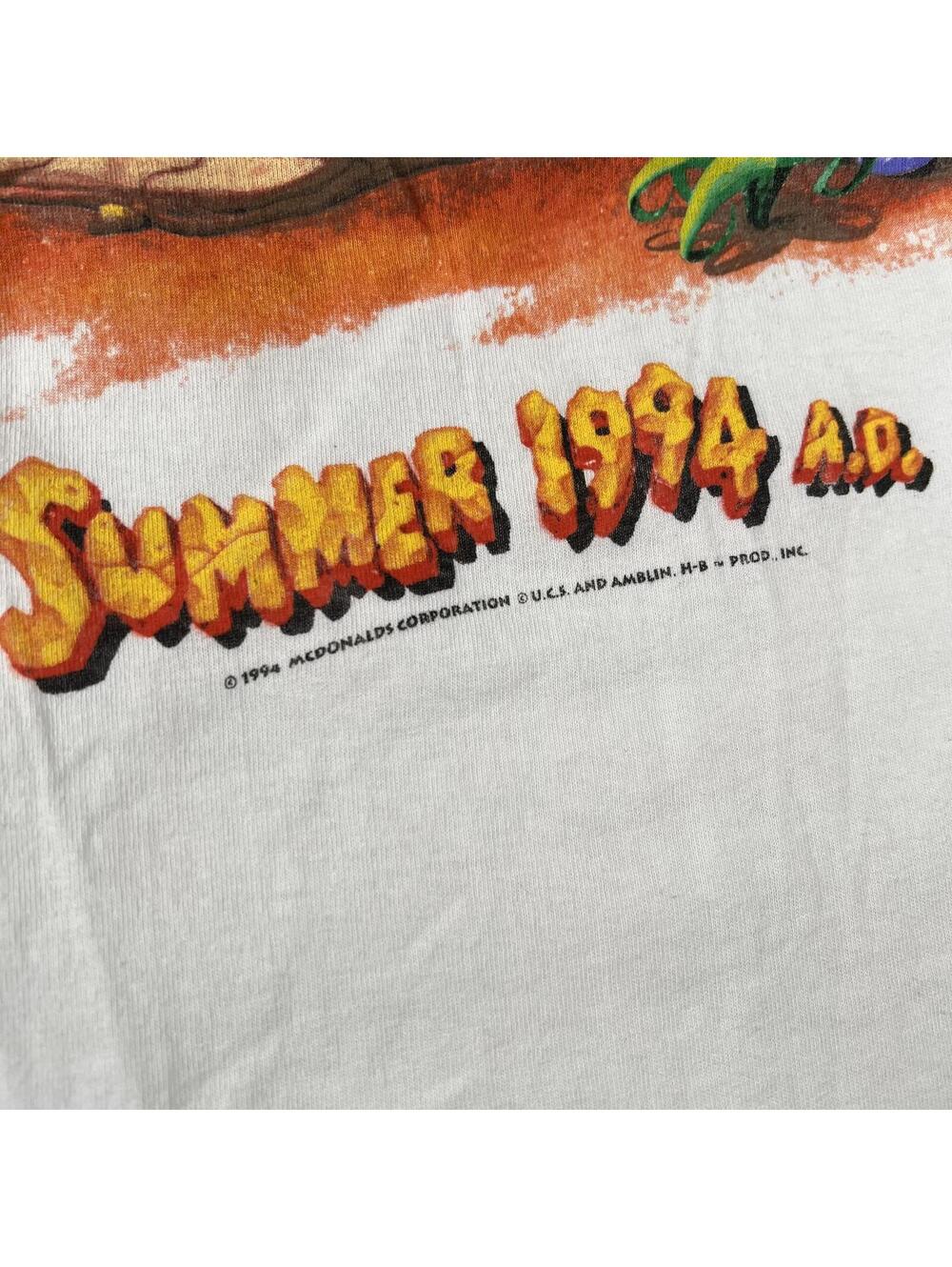 Vintage 1994 The Flintstones Mc Donalds Tee - Picture 6 of 7
